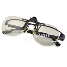 Klem op 3D Glazen van IMAX voor Passieve 3D Lineaire de Polarisatorglazen van Bijziendheidsglazen