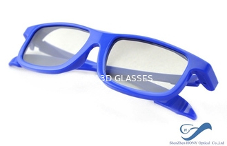 Glazen van het de Bioskoop Actieve Blind van Reald 3D Masterimage, Blauwe Plastic 3D Glazen