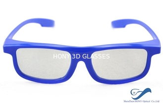 Glazen van het de Bioskoop Actieve Blind van Reald 3D Masterimage, Blauwe Plastic 3D Glazen
